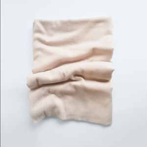 Zara Ecru Basic Scarf